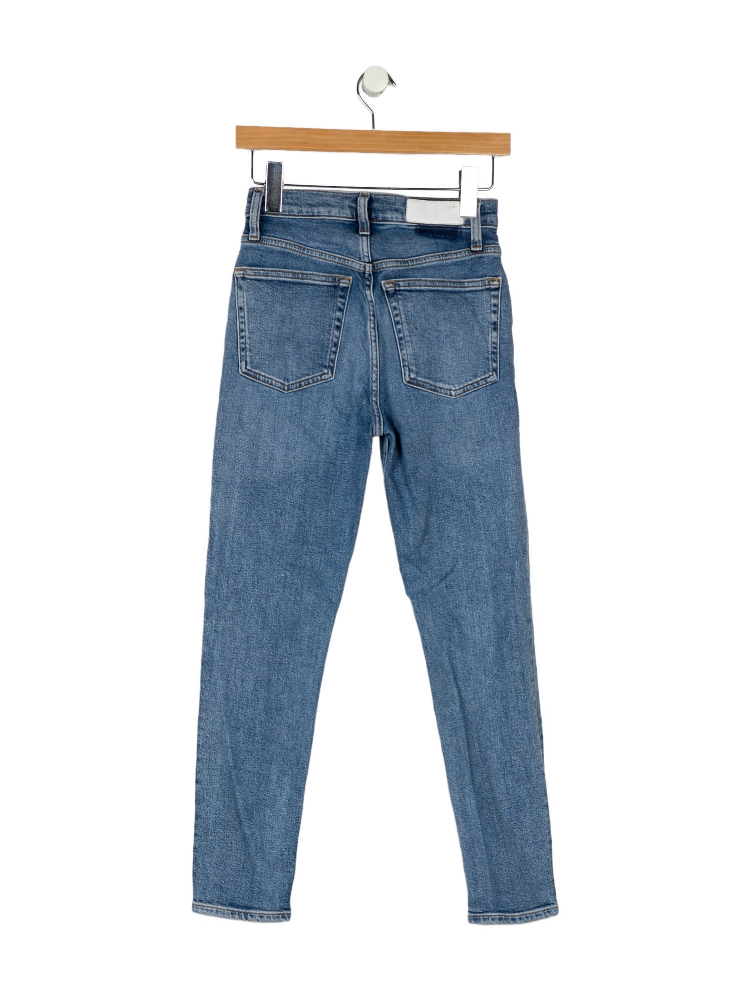 RE/DONE Mid-Rise Skinny Leg Jeans