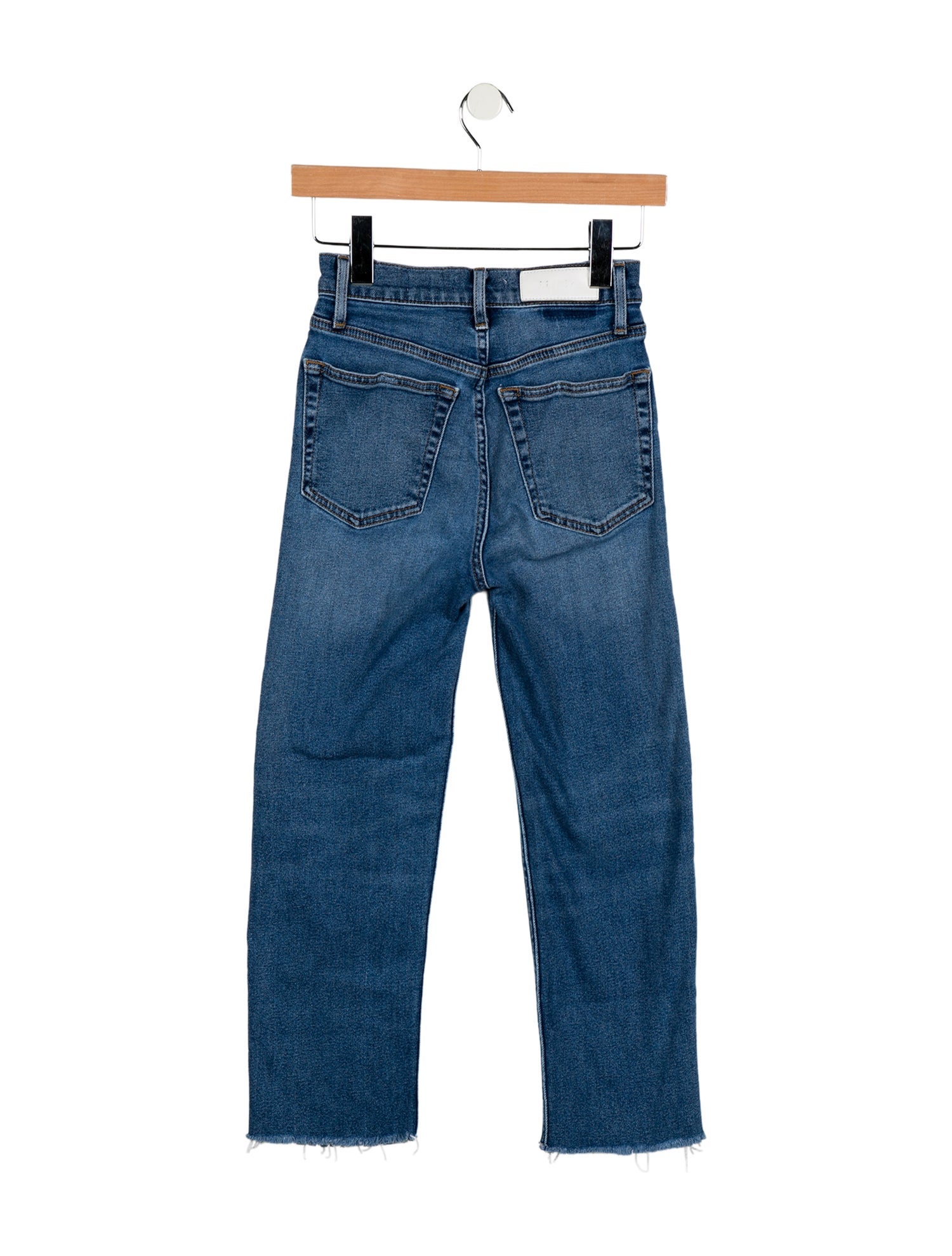 RE/DONE Mid-Rise Straight Leg Jeans