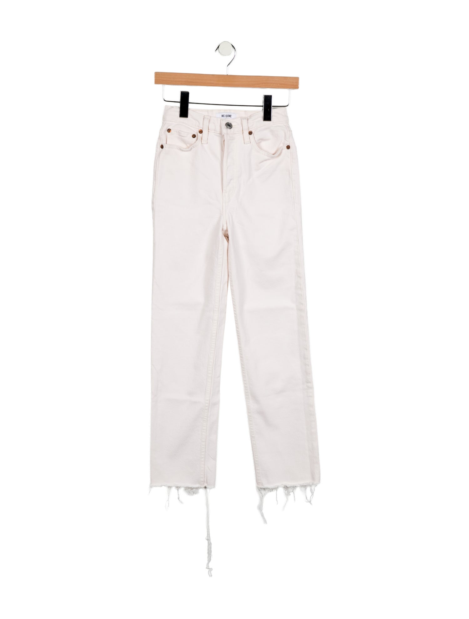 RE/DONE Mid-Rise Straight Leg Jeans