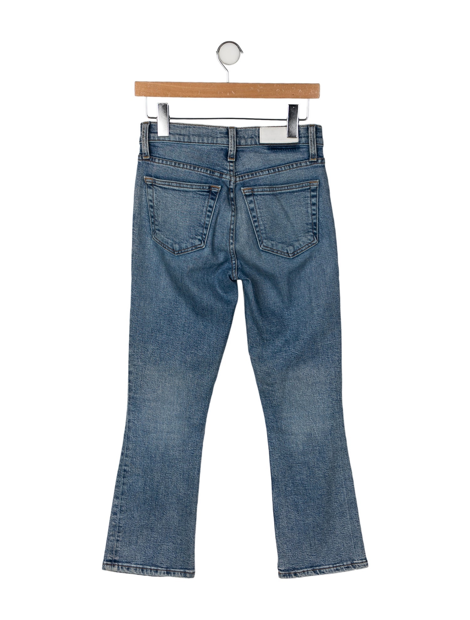 RE/DONE Mid-Rise Straight Leg Jeans