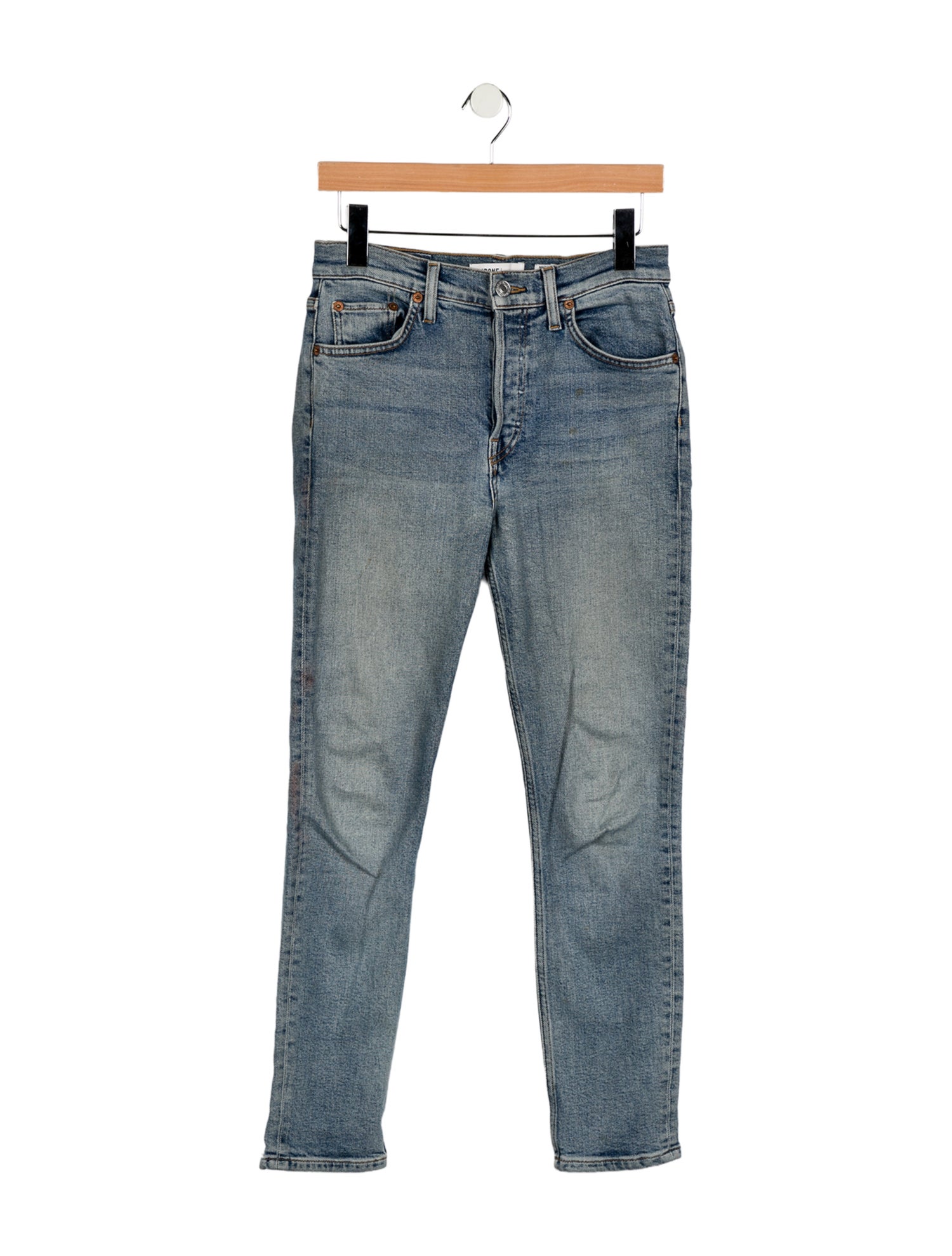 RE/DONE High-Rise Skinny Leg Jeans