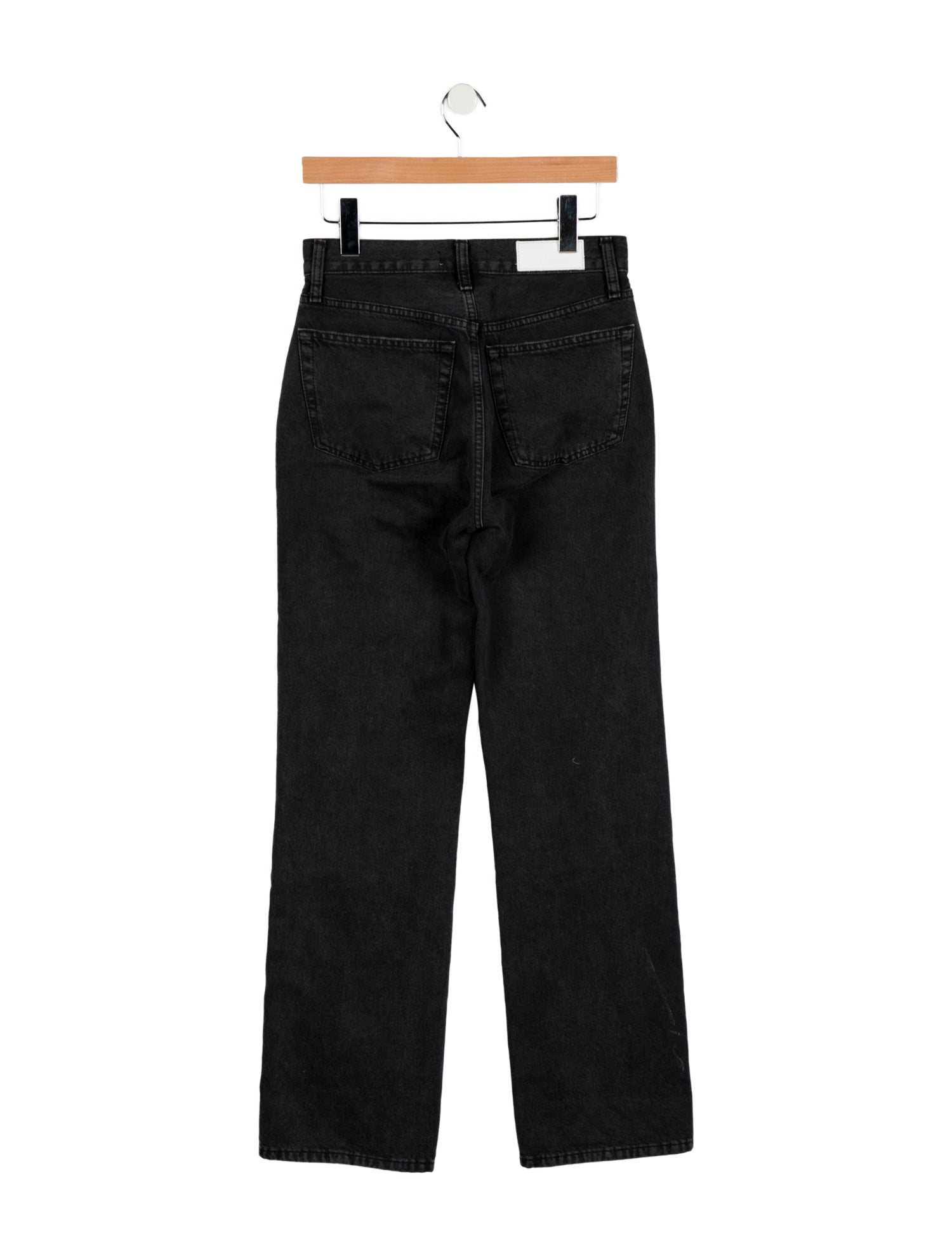 RE/DONE High-Rise Straight Leg Jeans