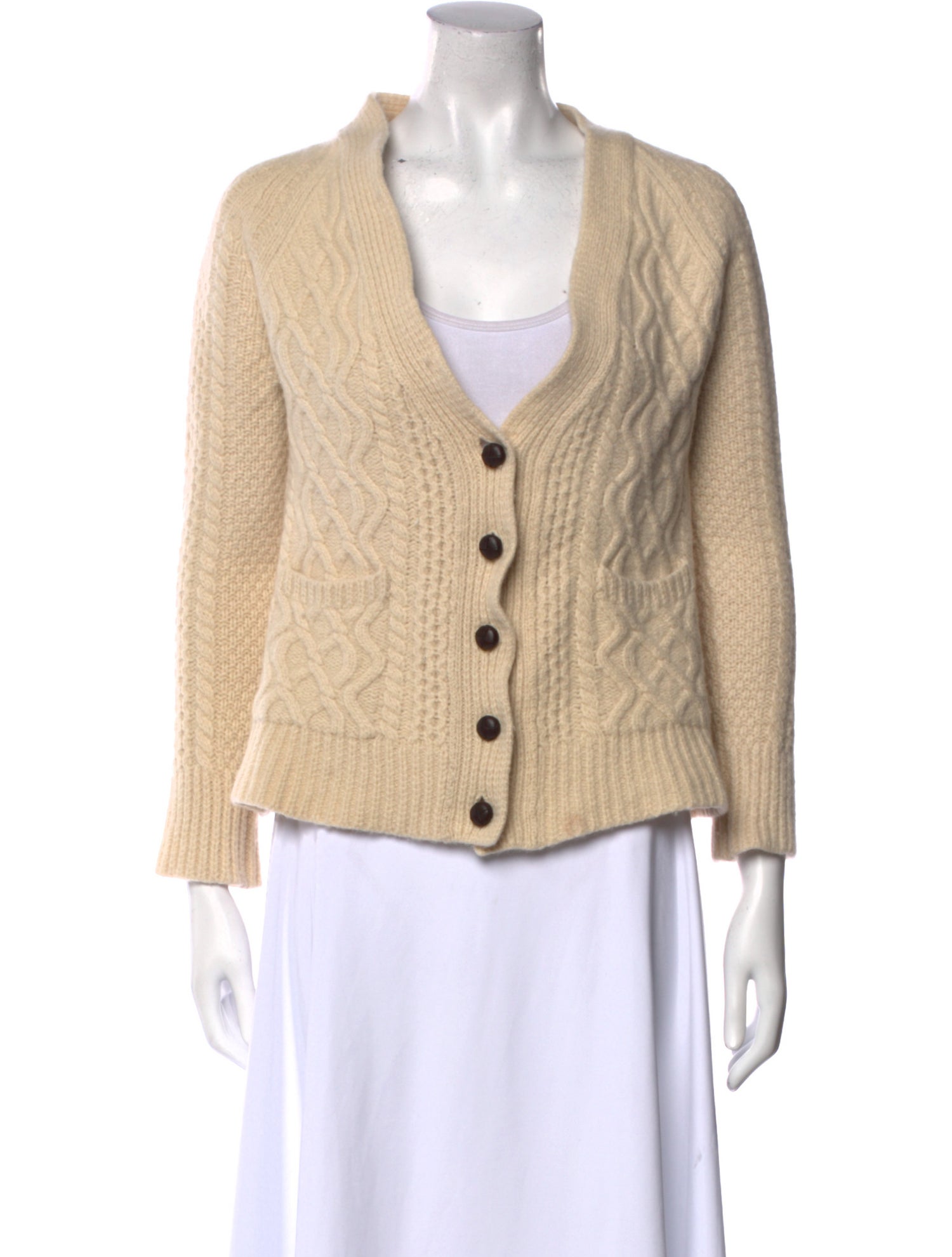 RE/DONE Wool V-Neck Sweater