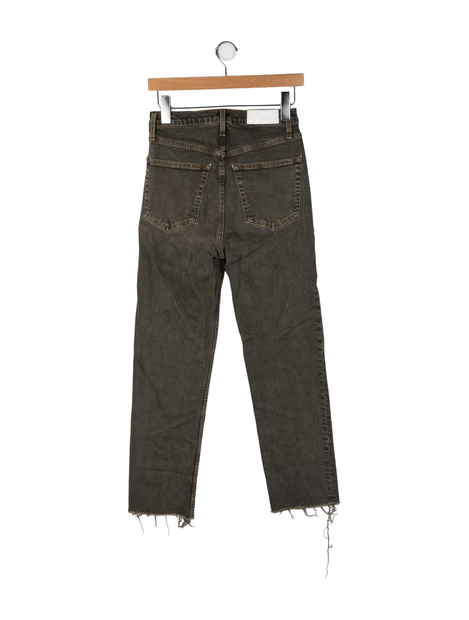 RE/DONE Mid-Rise Straight Leg Jeans