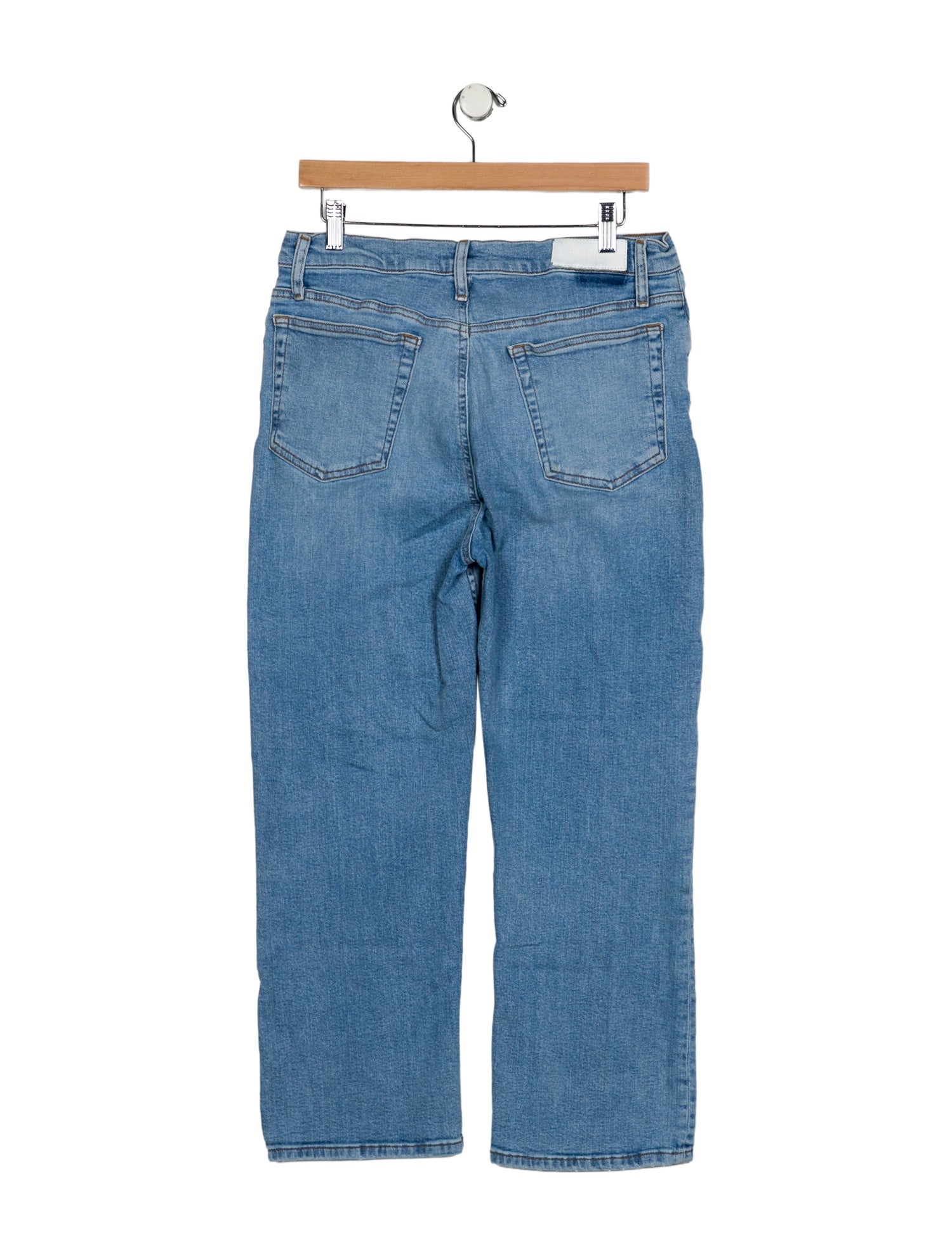 RE/DONE Mid-Rise Wide Leg Jeans