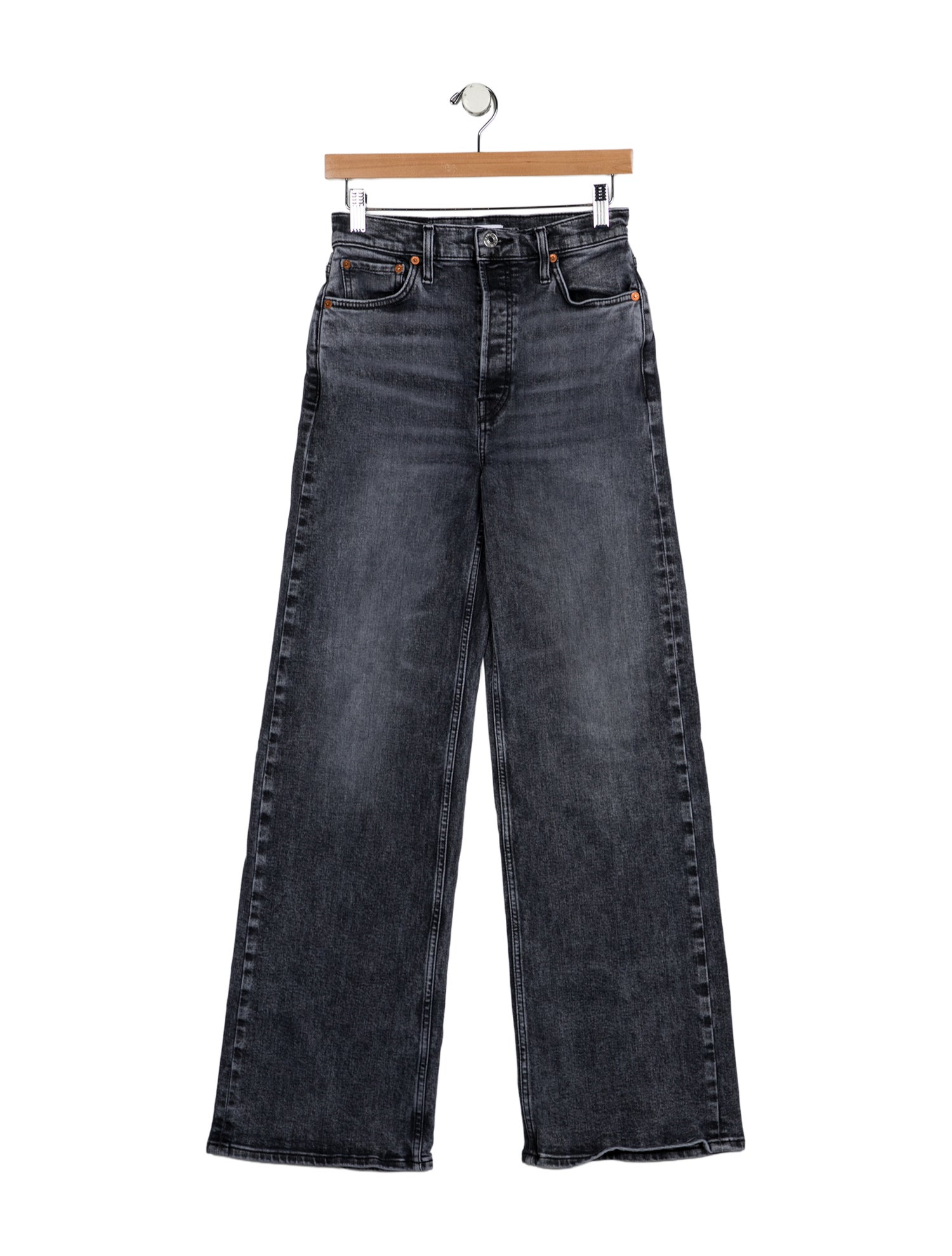 RE/DONE High-Rise Wide Leg Jeans