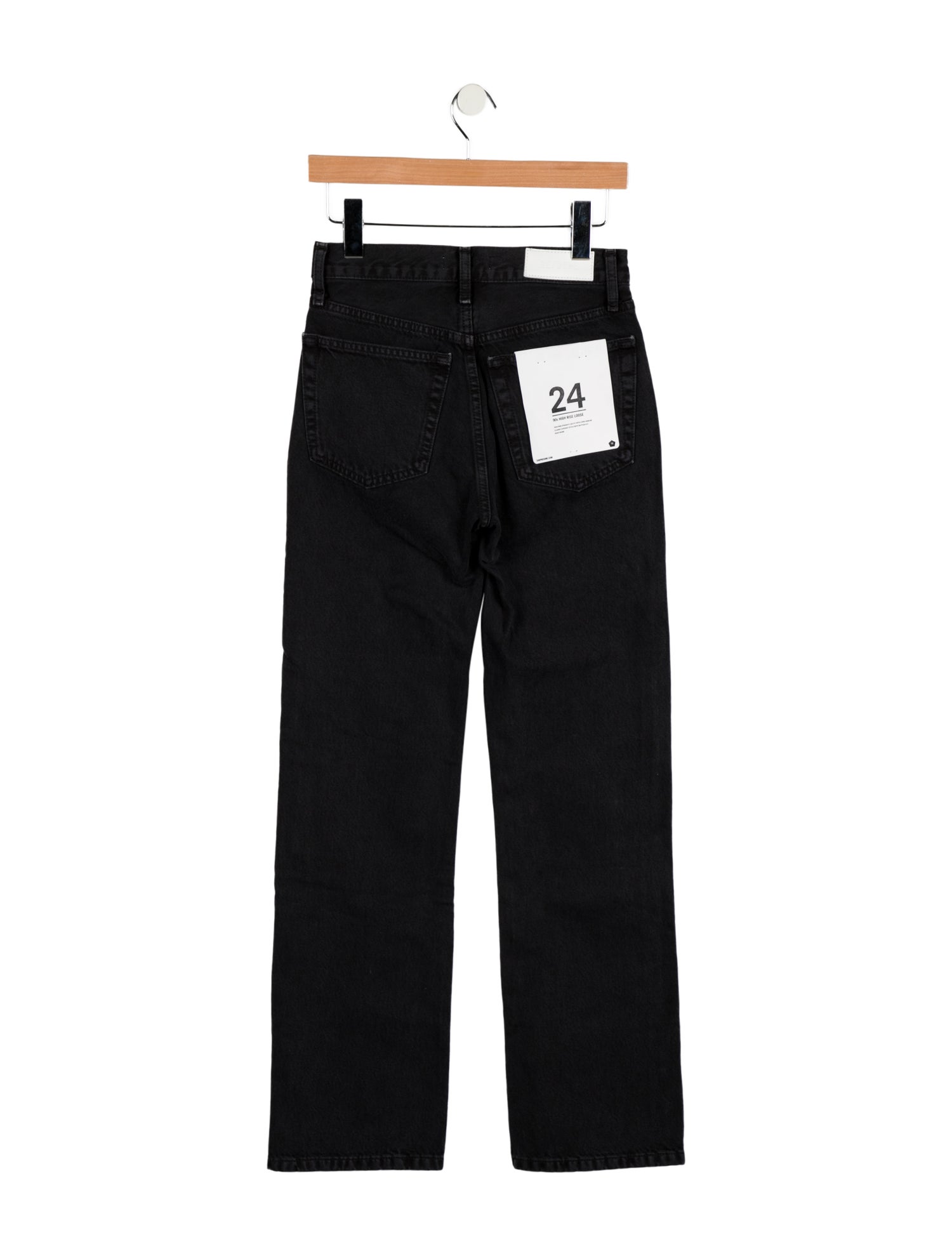 RE/DONE Mid-Rise Wide Leg Jeans w/ Tags
