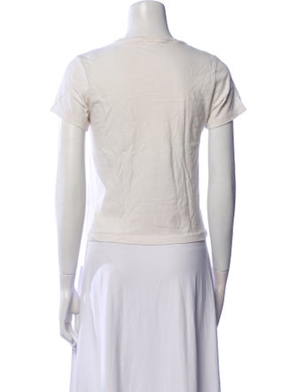 RE/DONE Graphic Print Crew Neck T-Shirt