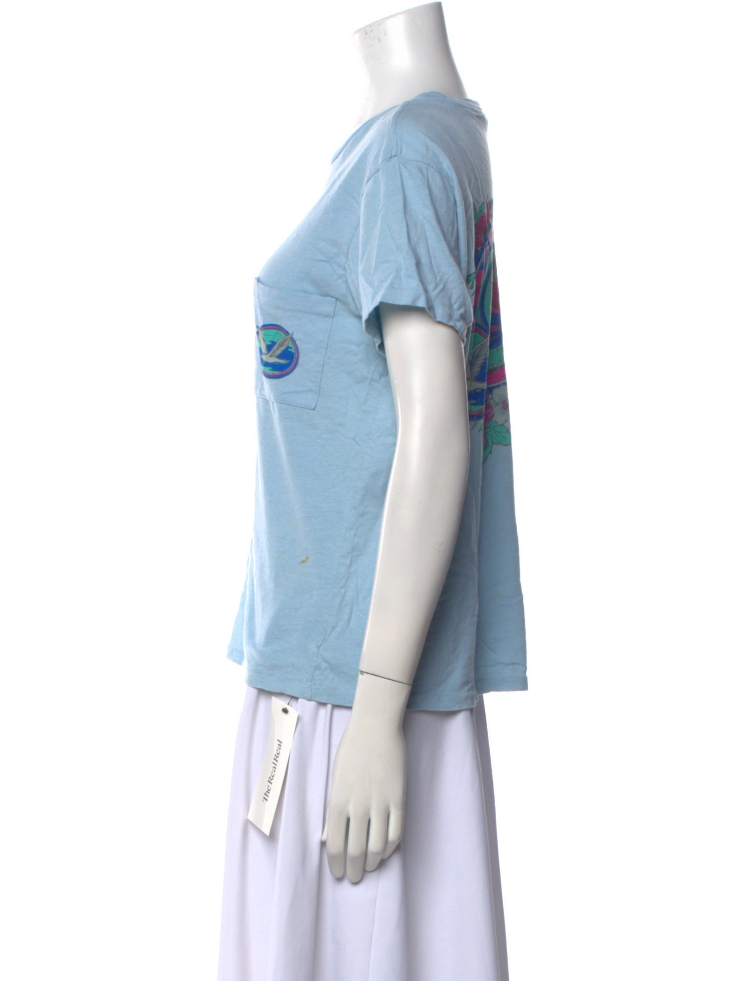 RE/DONE Crew Neck Short Sleeve T-Shirt