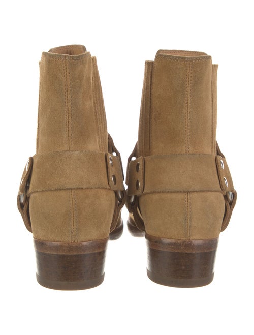 RE/DONE Suede Moto Boots