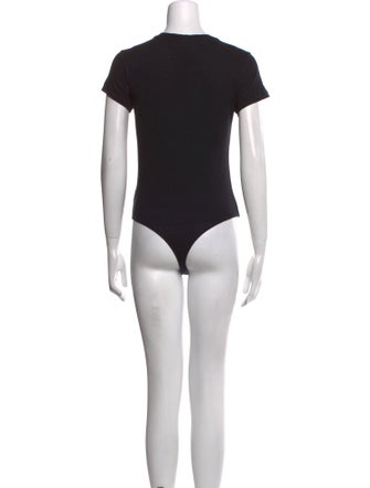 RE/DONE V-Neck Short Sleeve Bodysuit