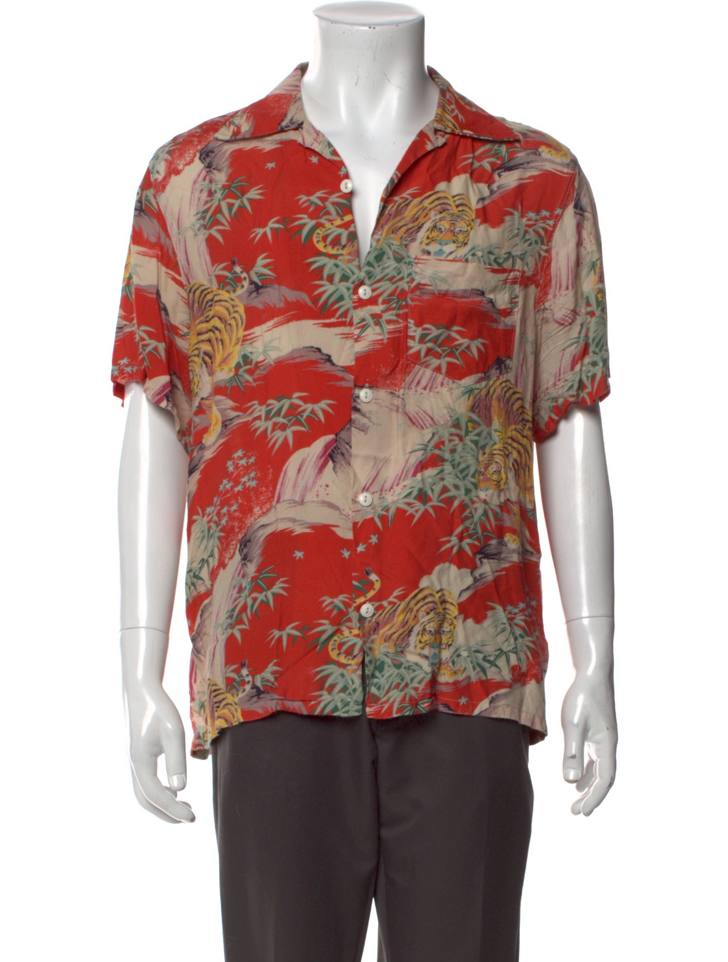 RE/DONE Printed Short Sleeve Shirt