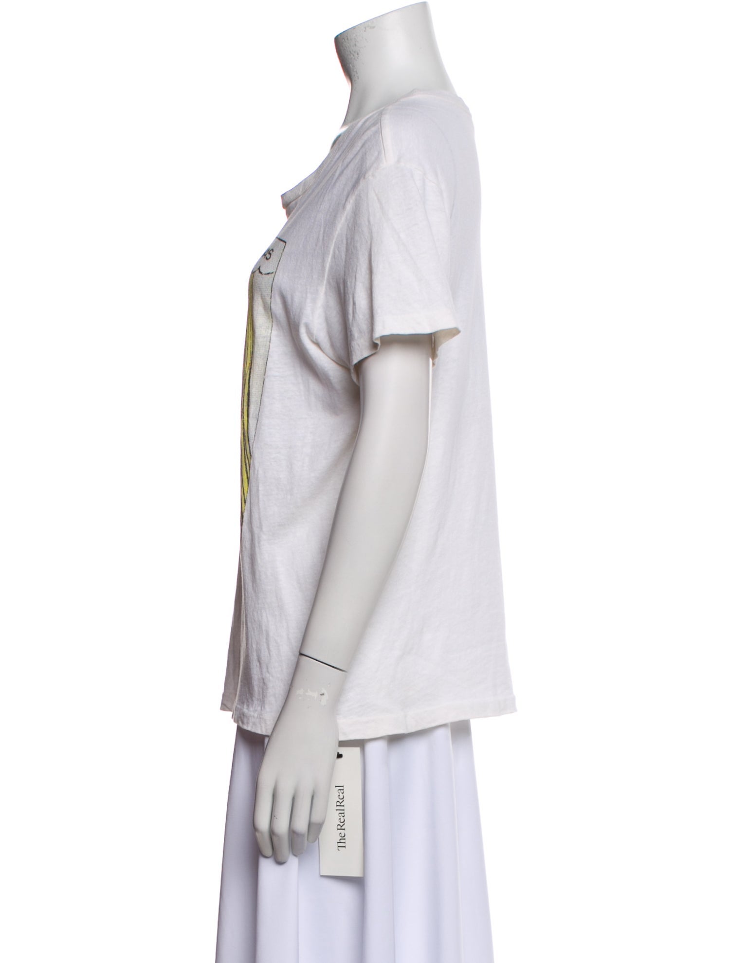 RE/DONE Graphic Print Crew Neck T-Shirt