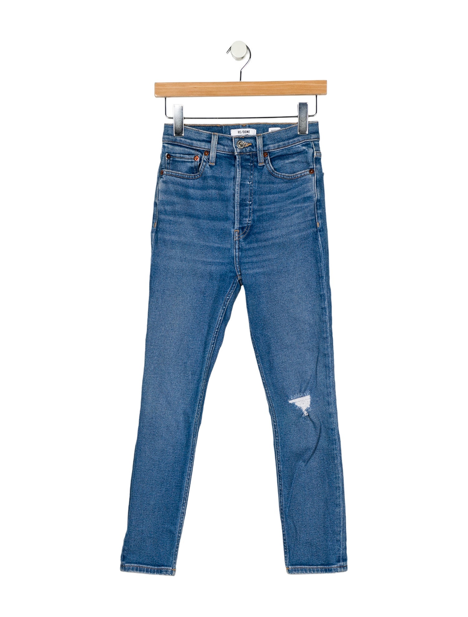 RE/DONE High-Rise Skinny Leg Jeans