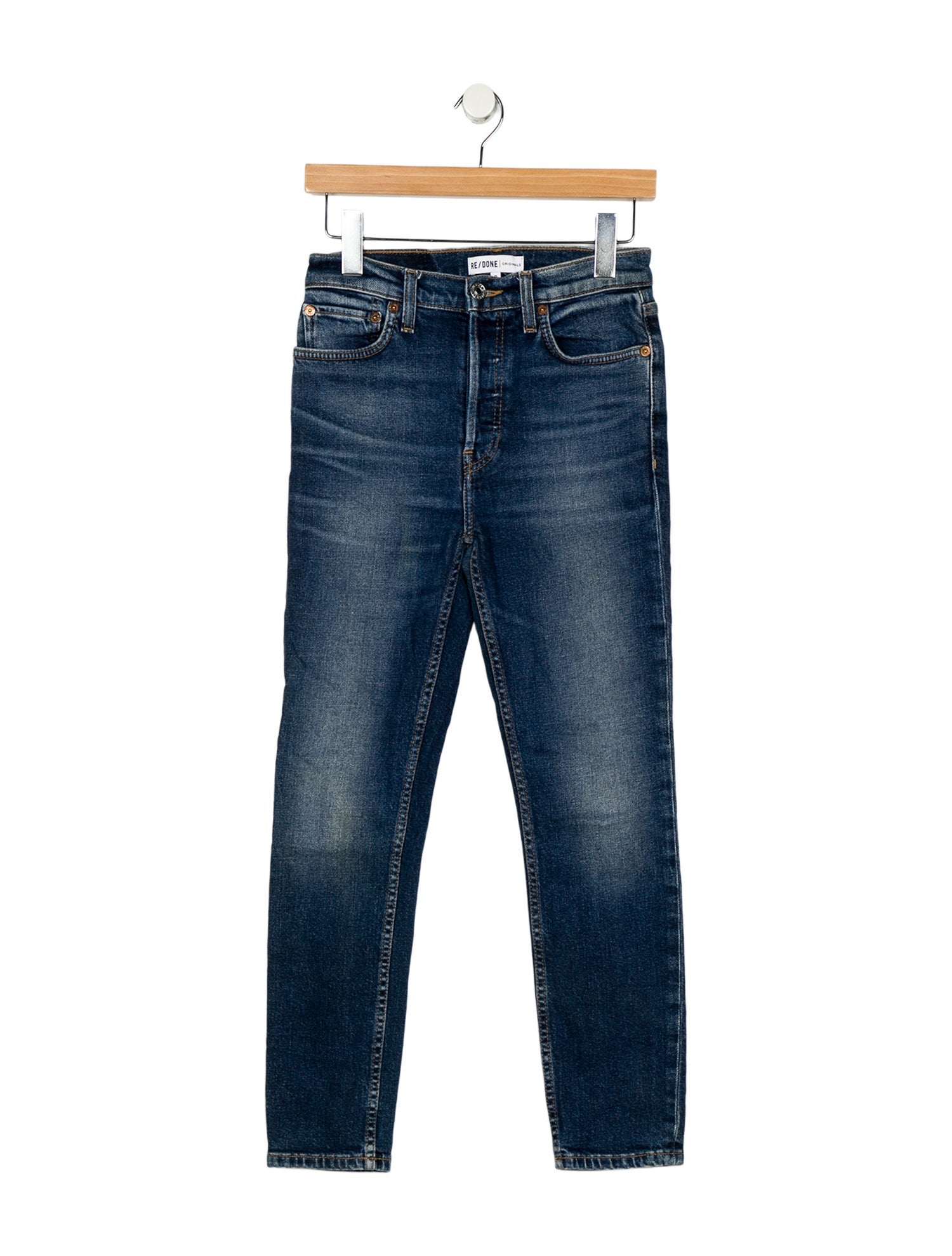 RE/DONE High-Rise Skinny Leg Jeans