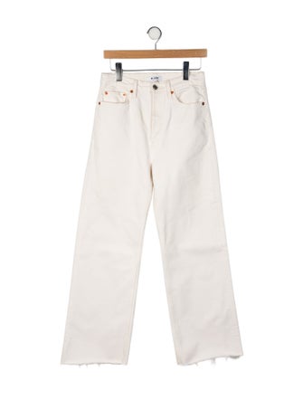 RE/DONE High-Rise Wide Leg Jeans