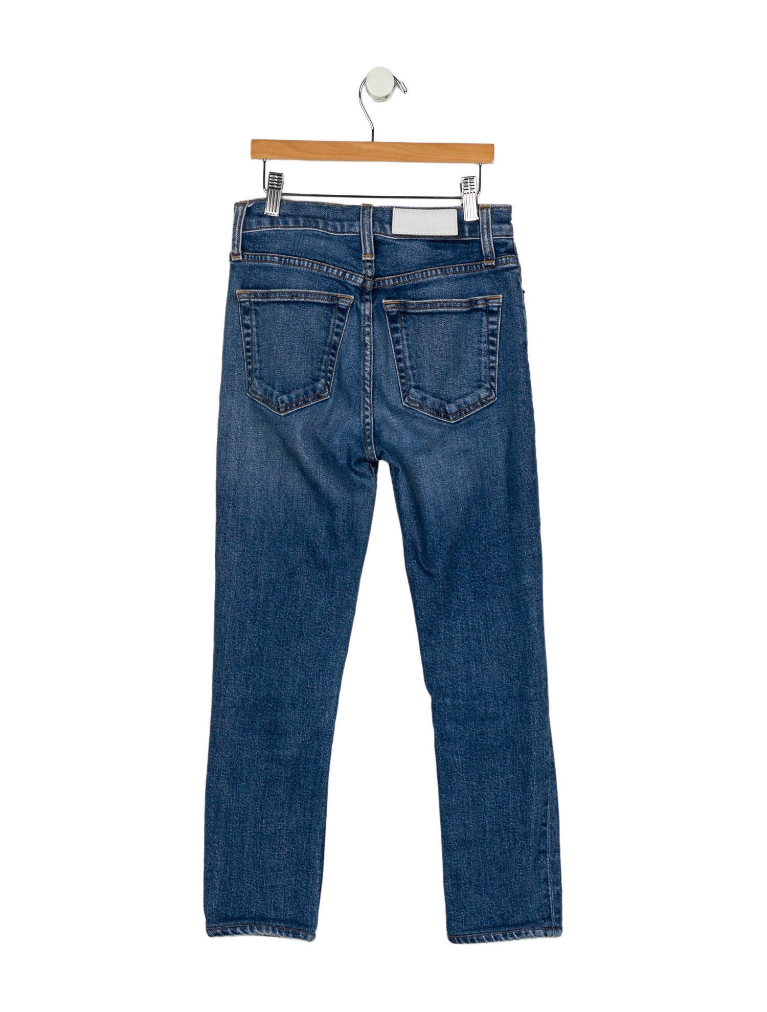 RE/DONE High-Rise Skinny Leg Jeans