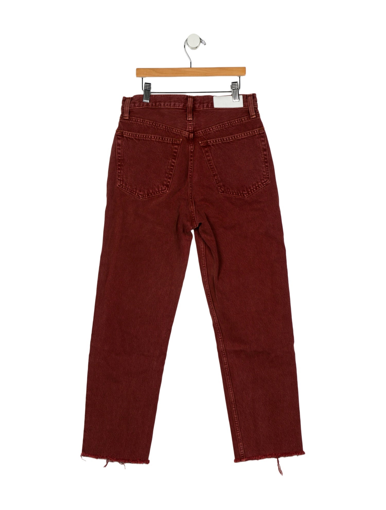 RE/DONE Mid-Rise Straight Leg Jeans