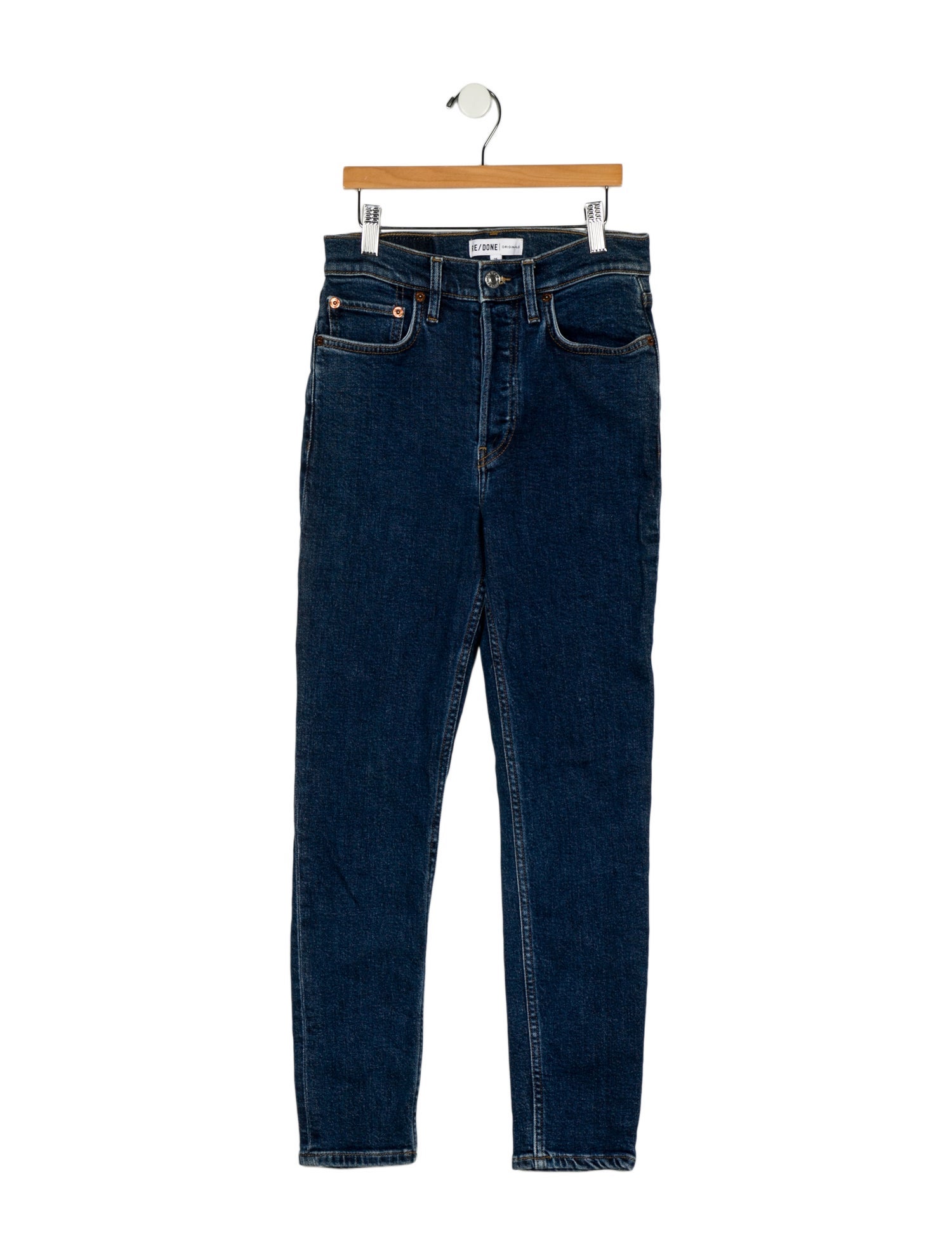 RE/DONE Mid-Rise Skinny Leg Jeans