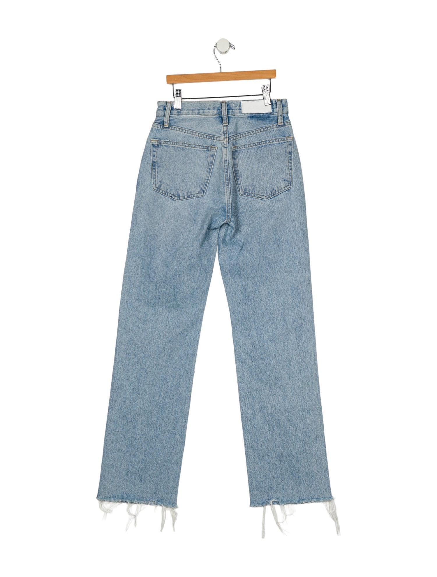 RE/DONE Mid-Rise Straight Leg Jeans
