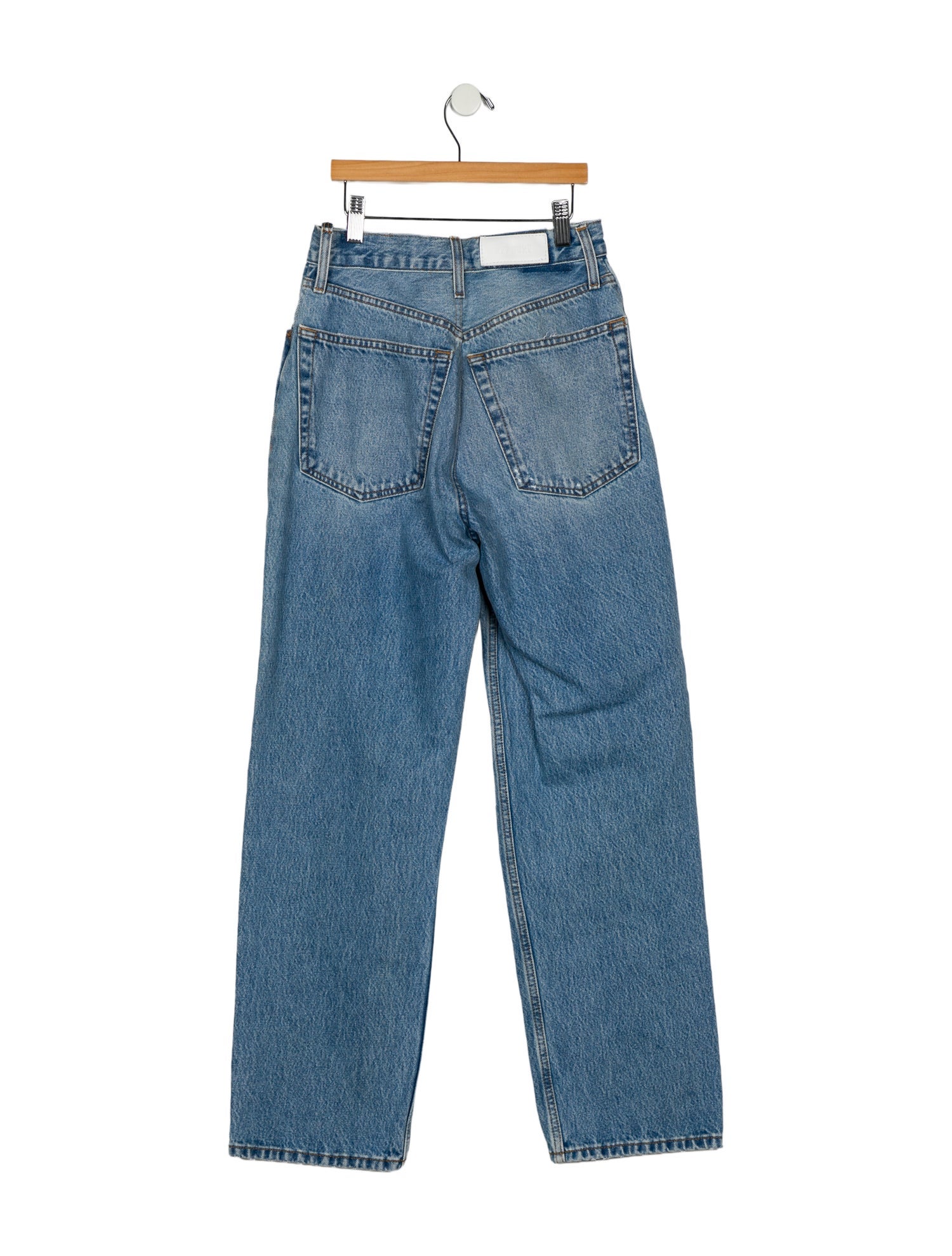 RE/DONE High-Rise Wide Leg Jeans