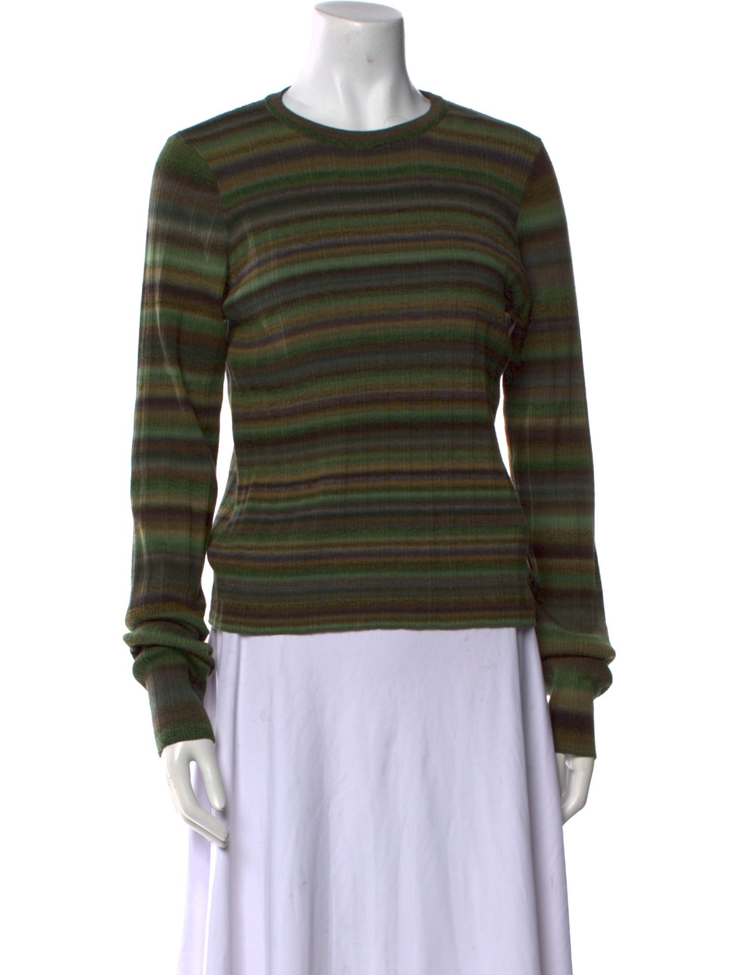 RE/DONE Wool Striped Sweater