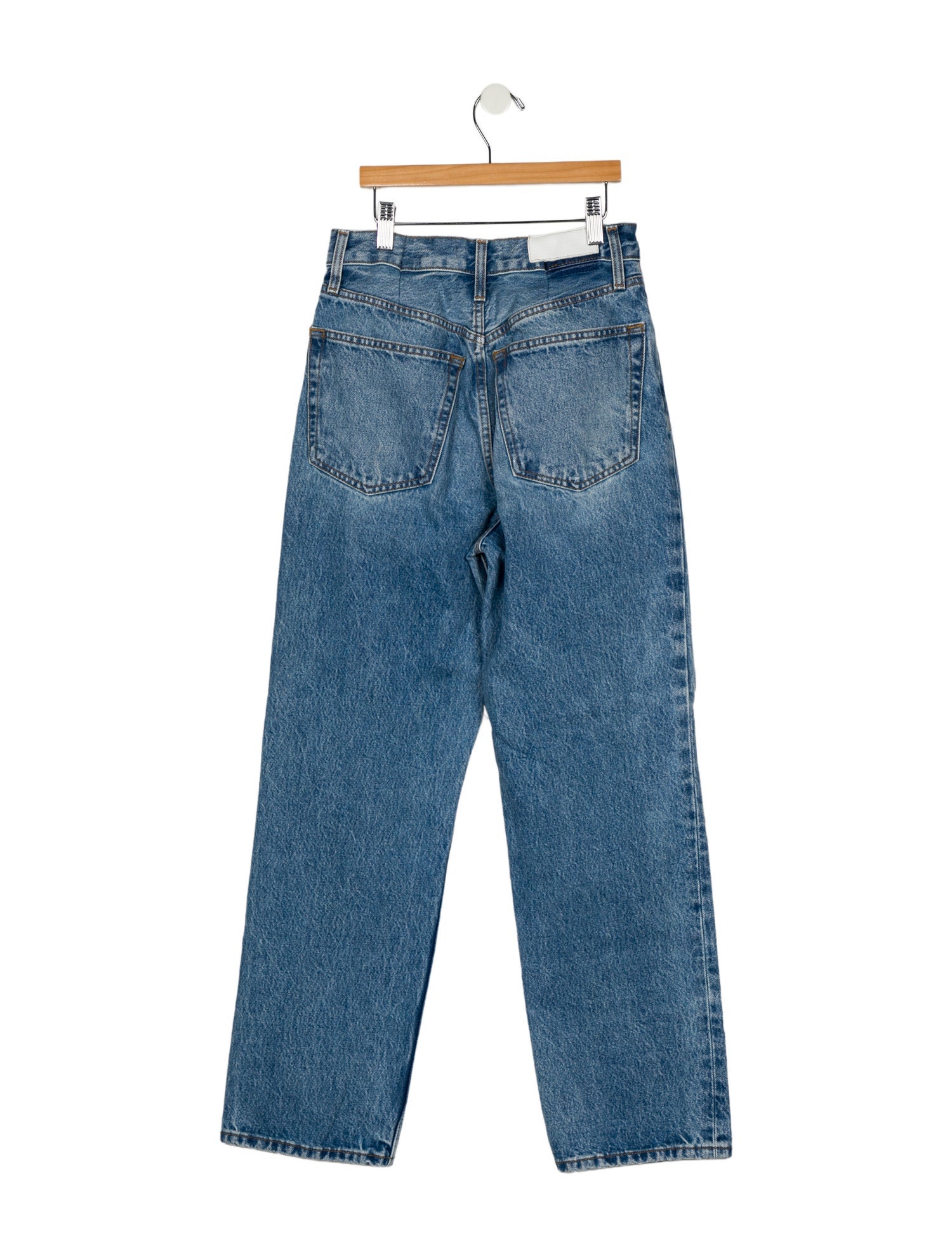 RE/DONE High-Rise Wide Leg Jeans