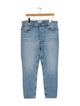 RE/DONE High-Rise Straight Leg Jeans