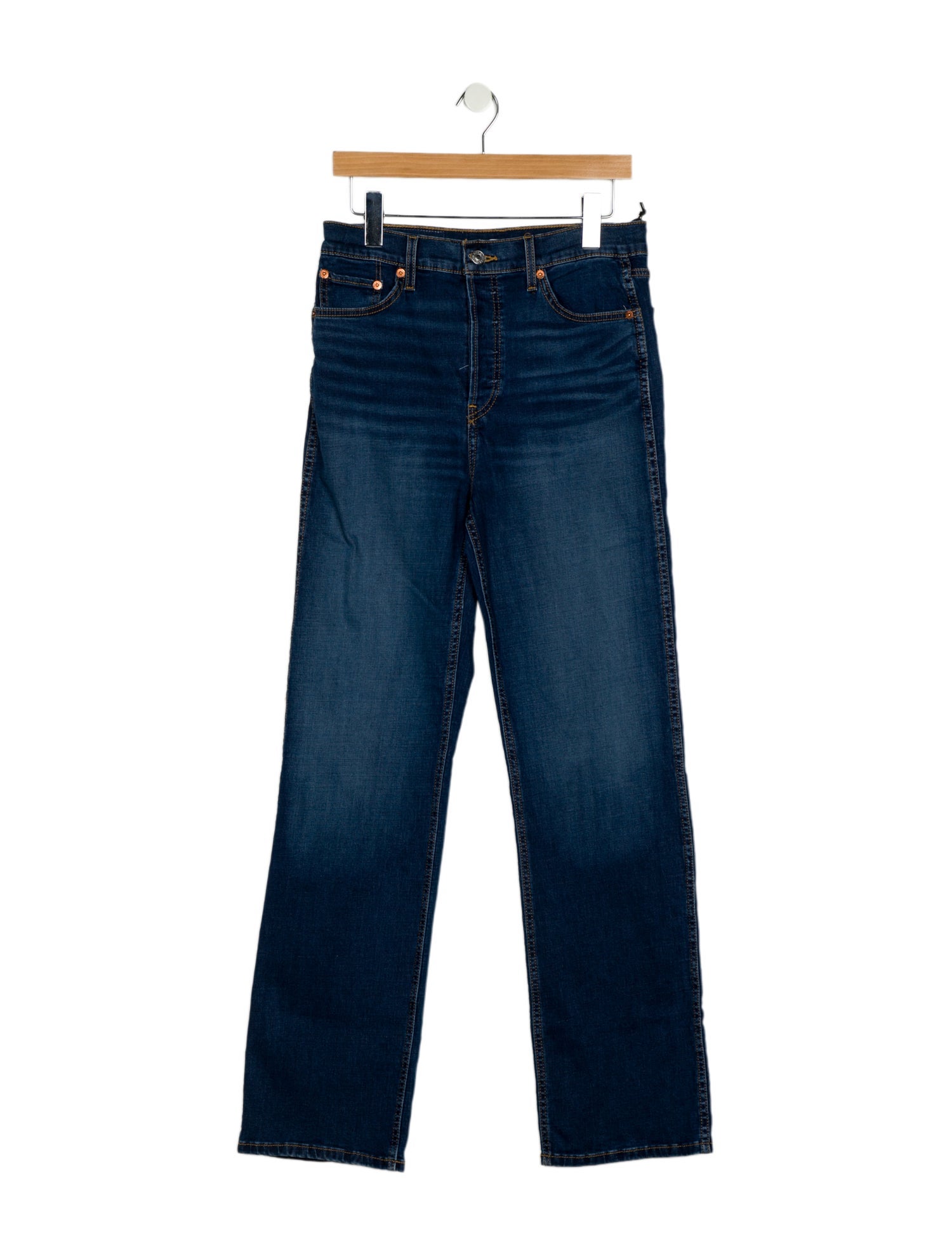 RE/DONE High-Rise Wide Leg Jeans