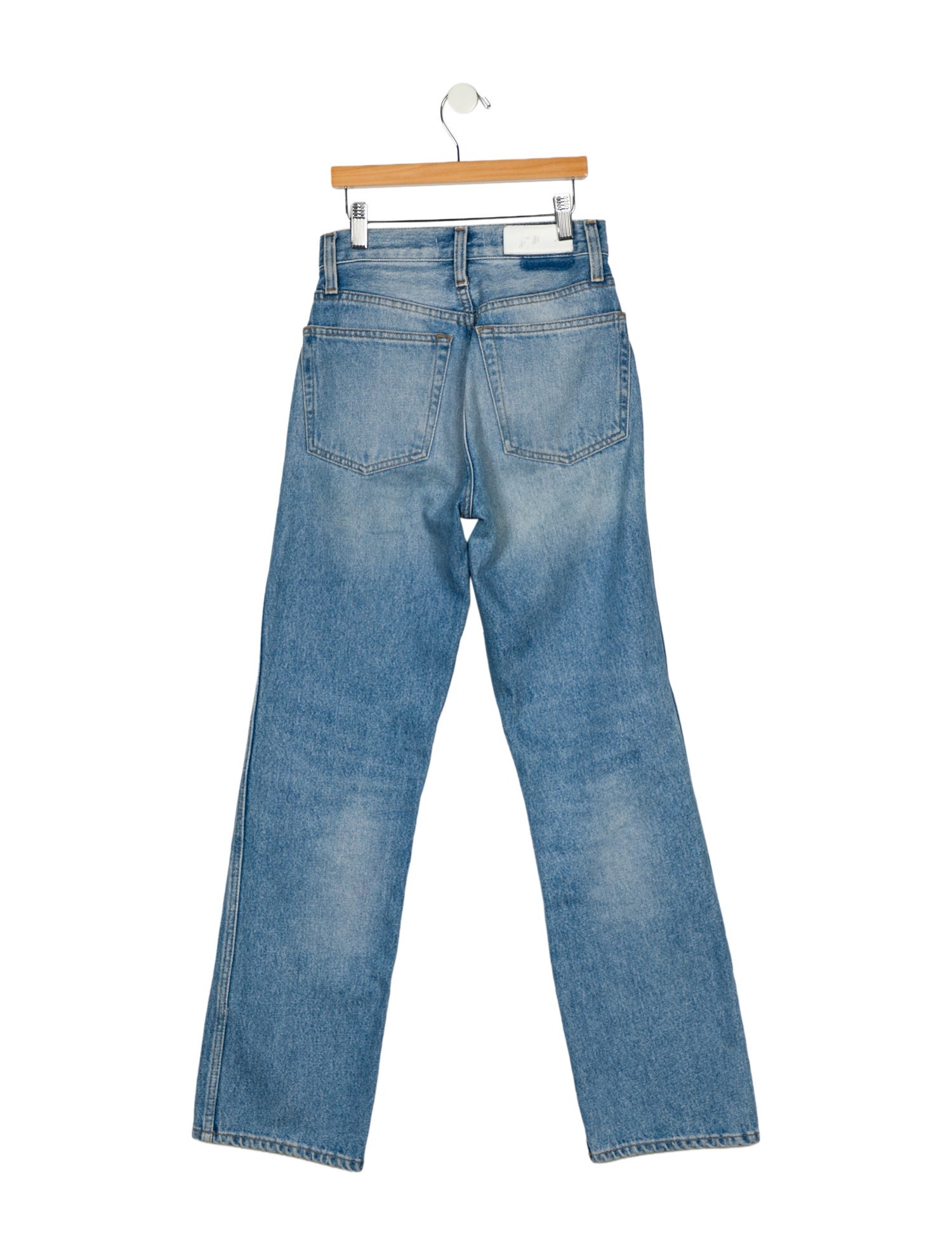 RE/DONE Mid-Rise Wide Leg Jeans