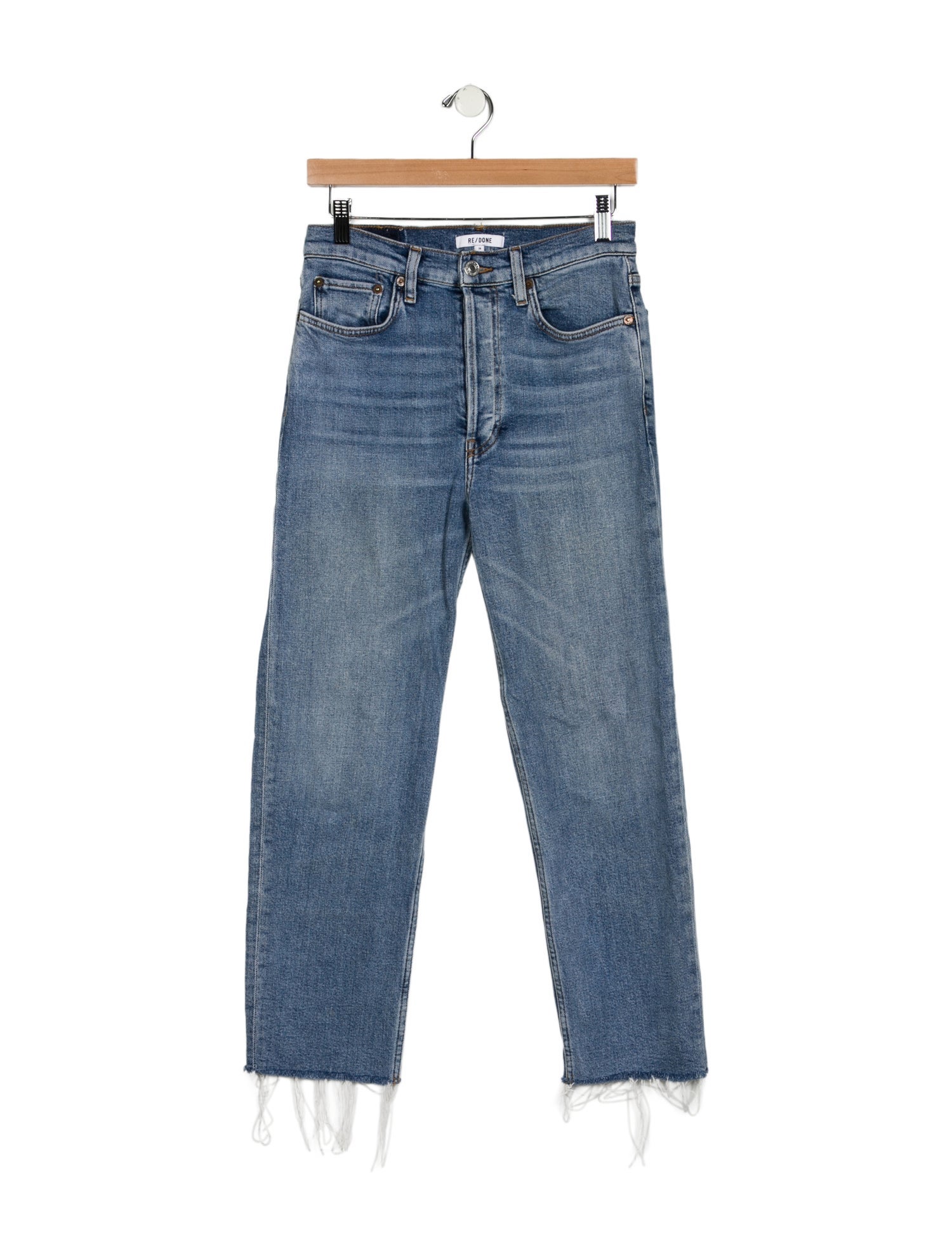 RE/DONE 70s Stove Pipe Straight Leg Jeans