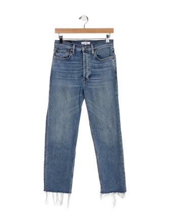 RE/DONE 70s Stove Pipe Straight Leg Jeans