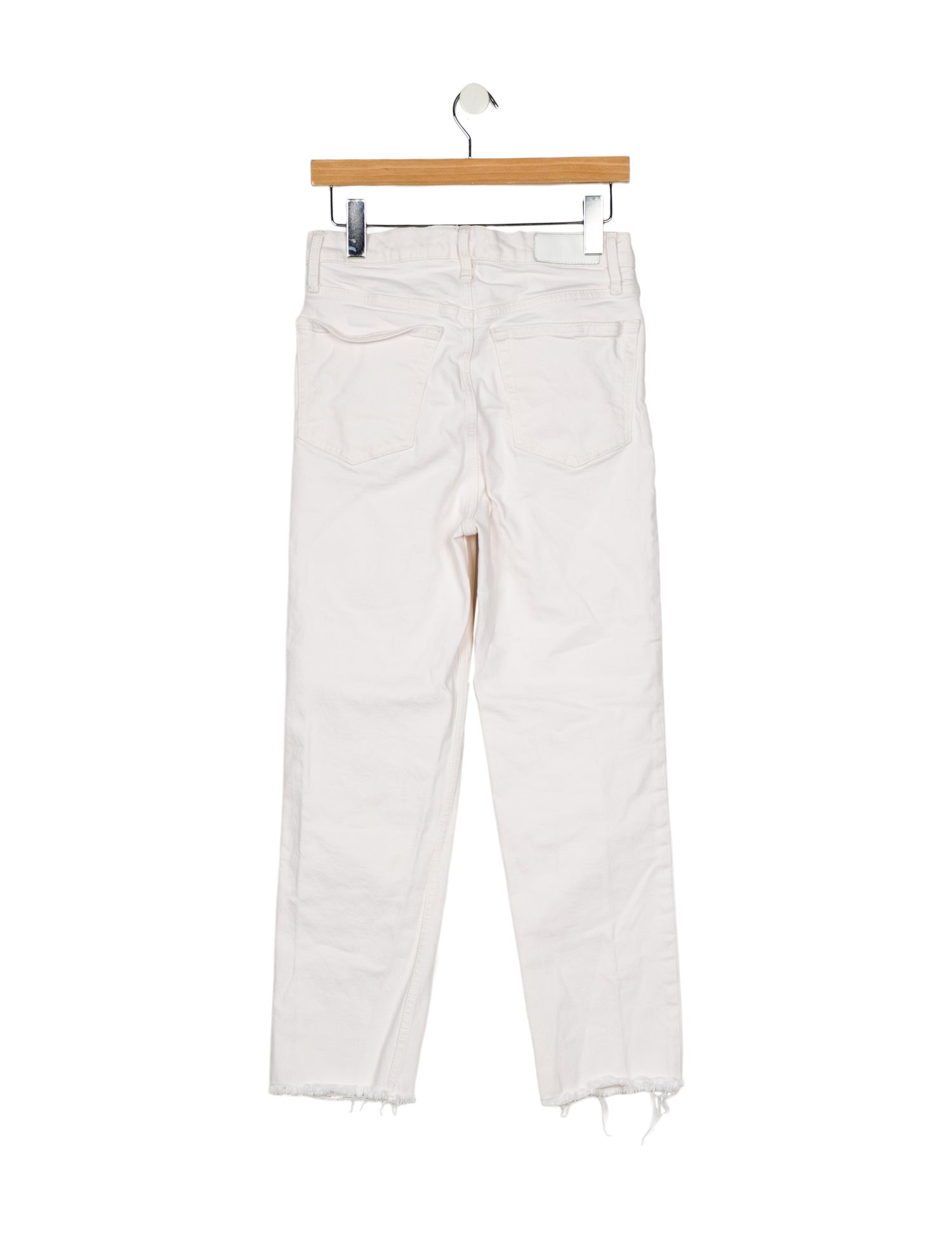 RE/DONE High-Rise Straight Leg Jeans