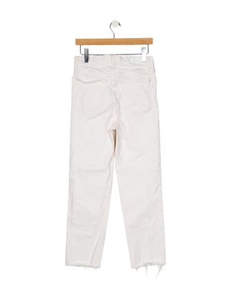 RE/DONE High-Rise Straight Leg Jeans