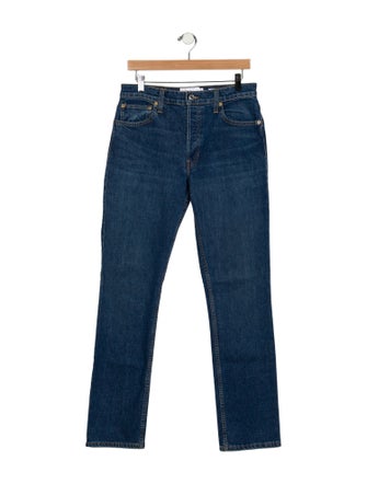 RE/DONE The Crawford Stretch Straight Leg Jeans