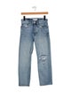 RE/DONE Mid-Rise Straight Leg Jeans