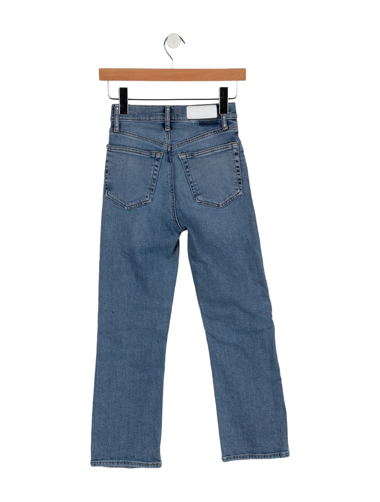 RE/DONE Mid-Rise Straight Leg Jeans