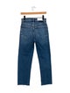 RE/DONE High-Rise Straight Leg Jeans