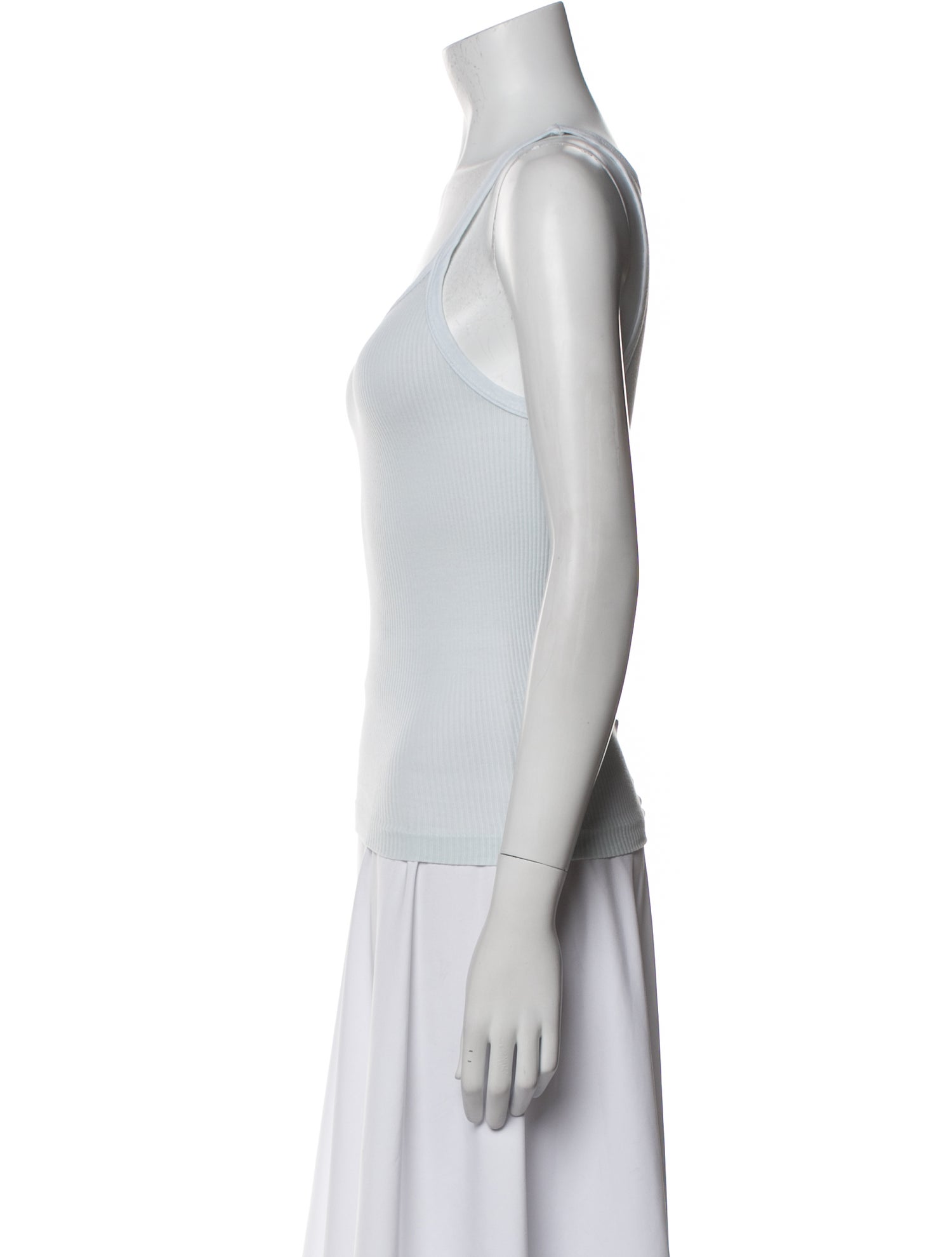 RE/DONE Scoop Neck Sleeveless Top