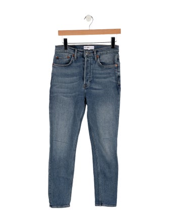 RE/DONE Mid-Rise Skinny Leg Jeans