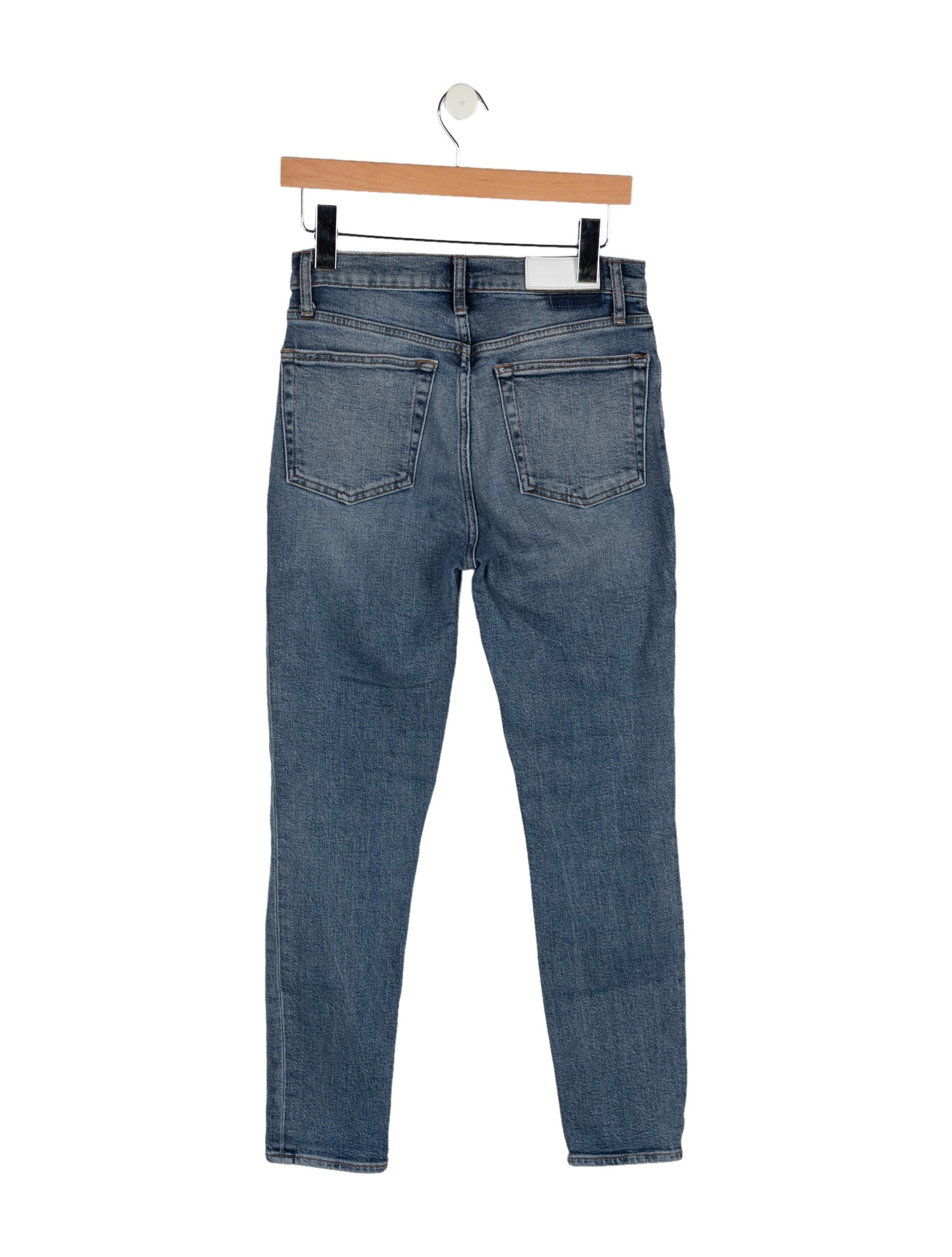 RE/DONE Mid-Rise Skinny Leg Jeans