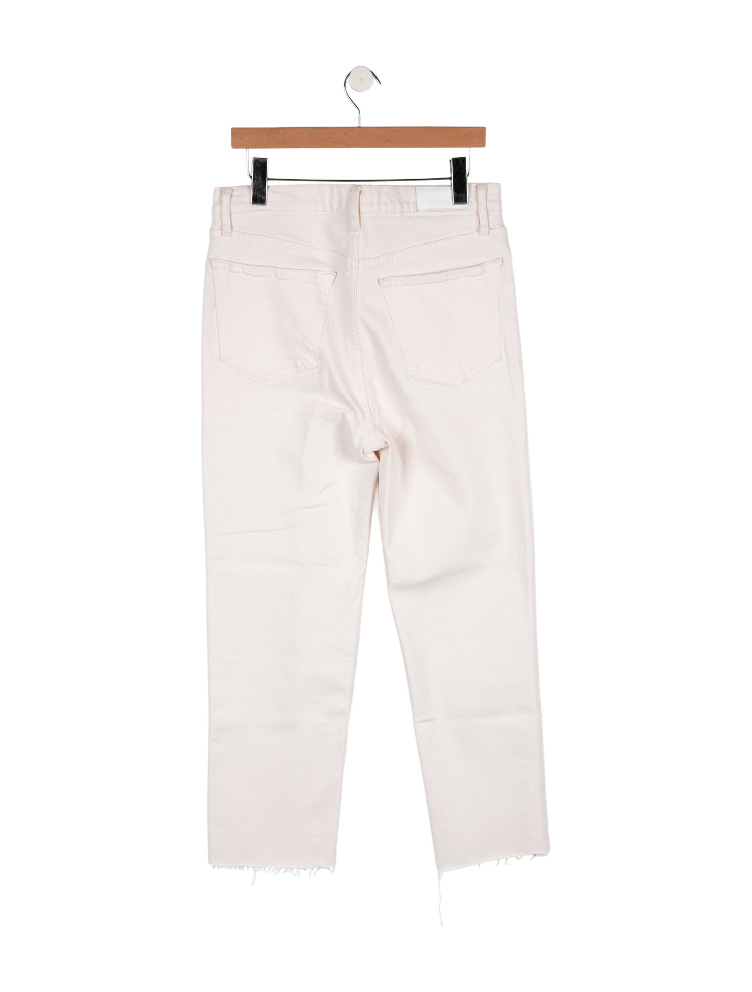 RE/DONE High-Rise Straight Leg Jeans