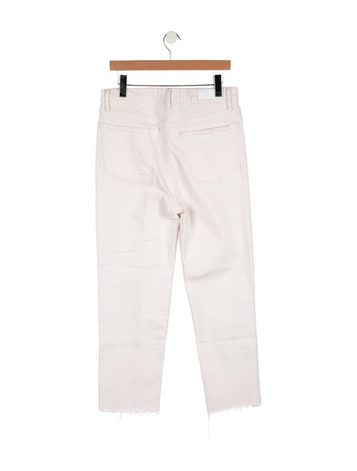 RE/DONE High-Rise Straight Leg Jeans
