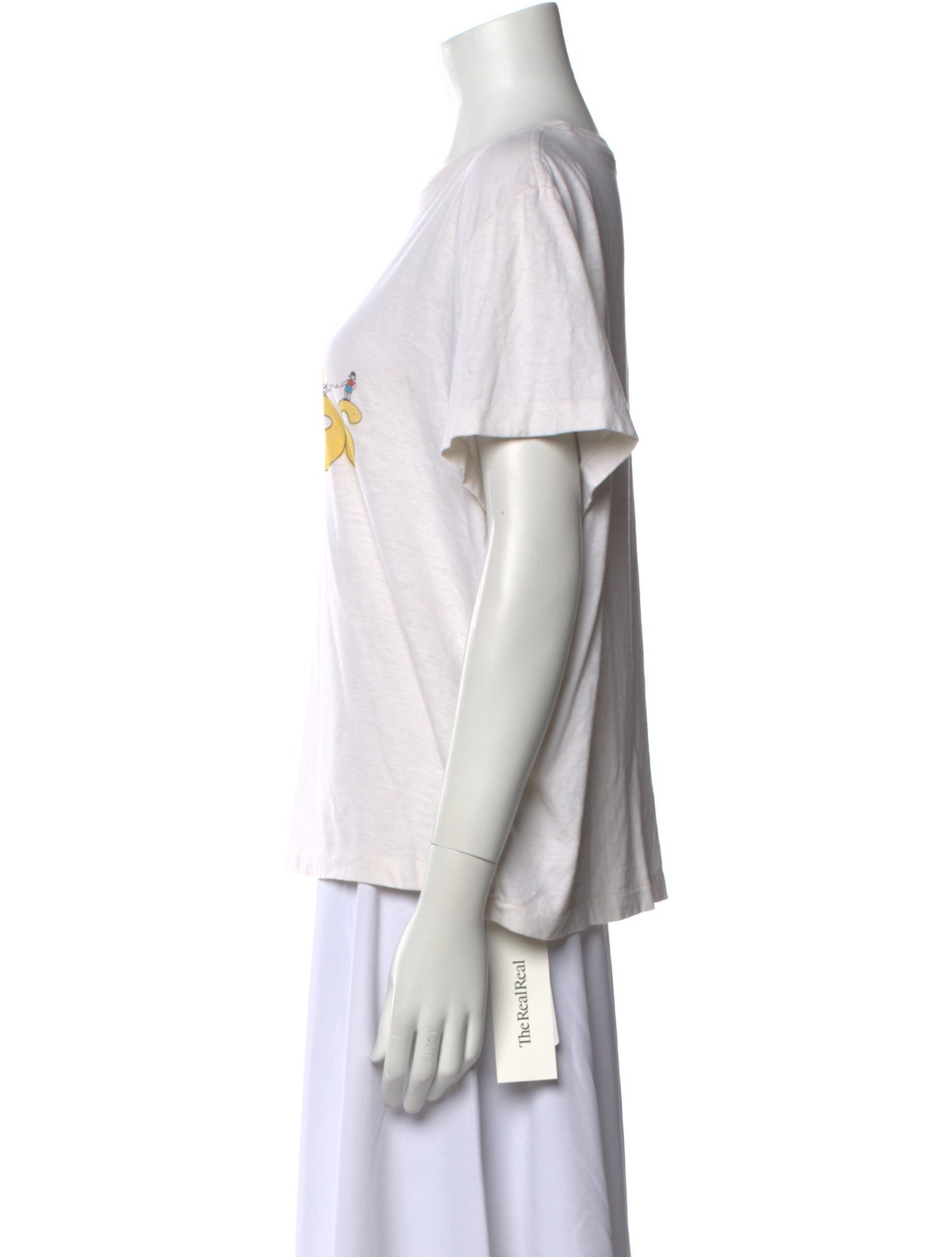 RE/DONE Graphic Print Crew Neck T-Shirt