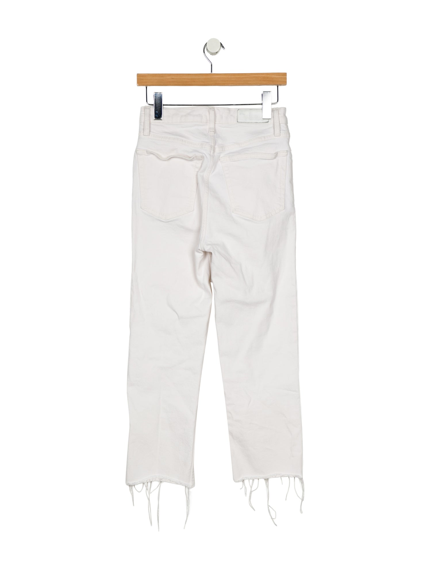 RE/DONE High-Rise Straight Leg Jeans