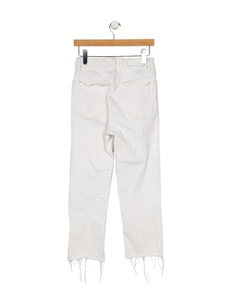 RE/DONE High-Rise Straight Leg Jeans