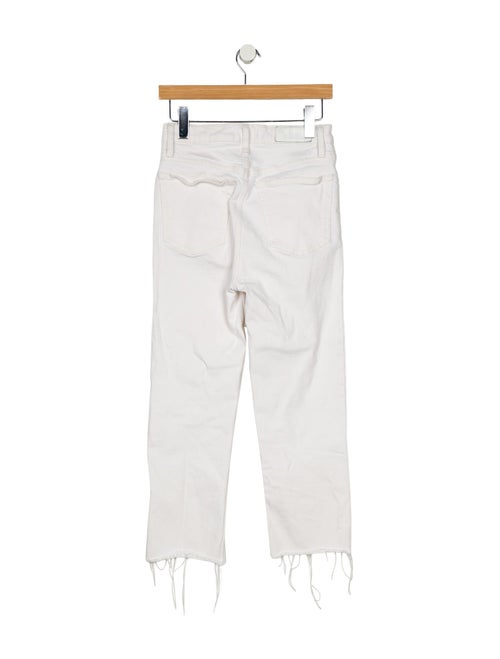 RE/DONE High-Rise Straight Leg Jeans
