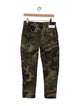 RE/DONE Camouflage Print Straight Leg Pants