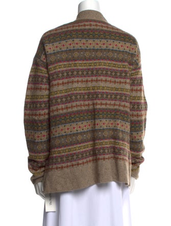 RE/DONE Striped V-Neck Sweater