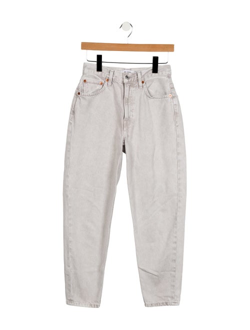 RE/DONE Mid-Rise Straight Leg Jeans